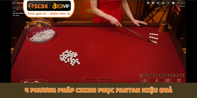 4 phương pháp chinh phục Fantan hiệu quả