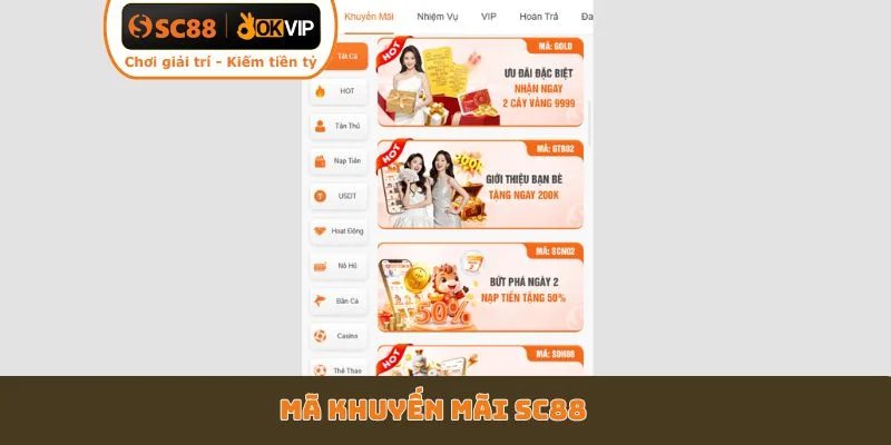 Mã khuyến mãi SC88